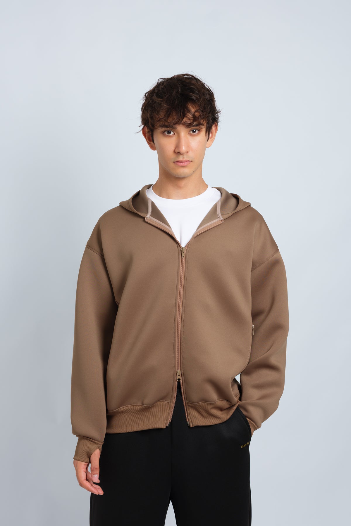 【予約販売：10月中旬〜配送開始】メンズフーディー　Brown【XL size】