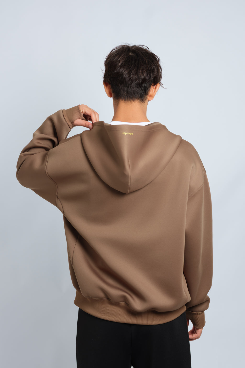 【予約販売：10月中旬〜配送開始】メンズフーディー　Brown【M size】