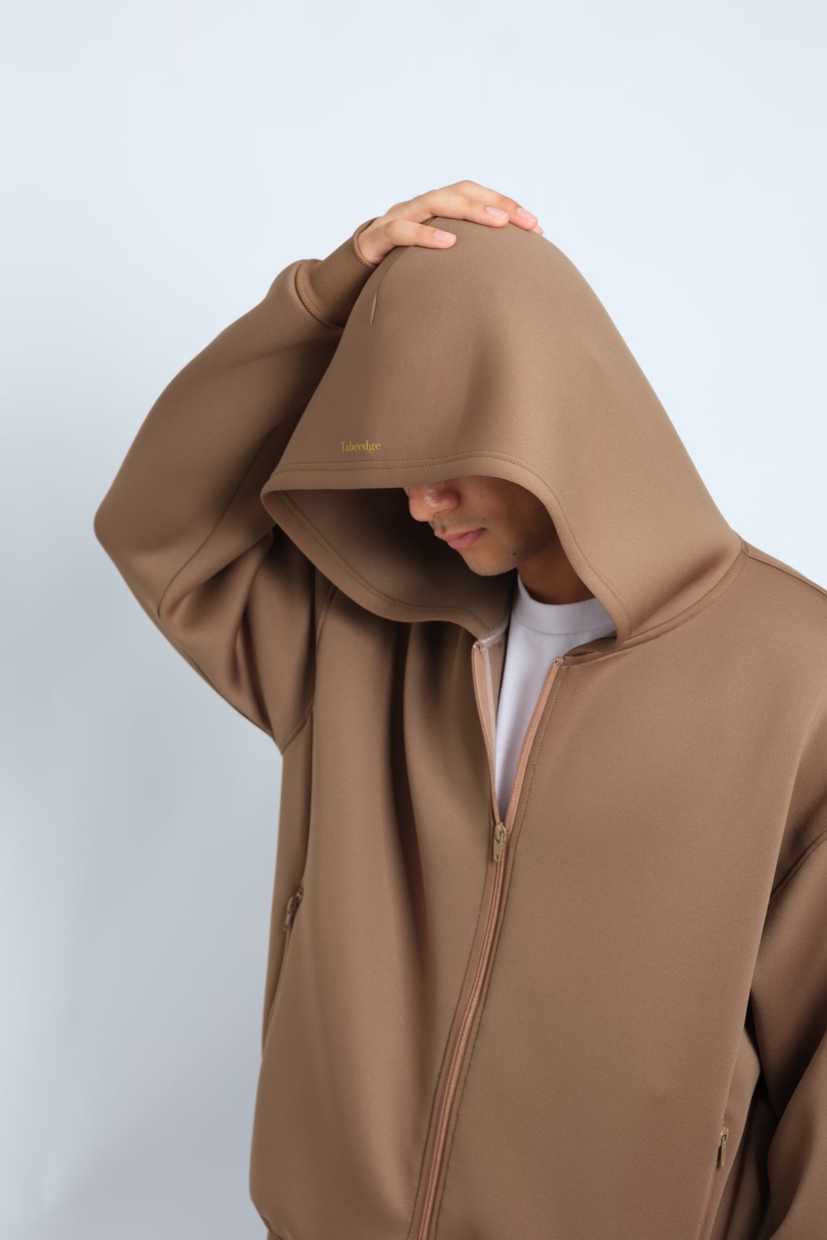 【予約販売：10月中旬〜配送開始】メンズフーディー　Brown【XL size】