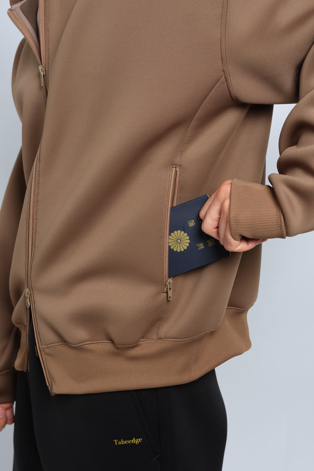 【予約販売：10月中旬〜配送開始】メンズフーディー　Brown【XL size】