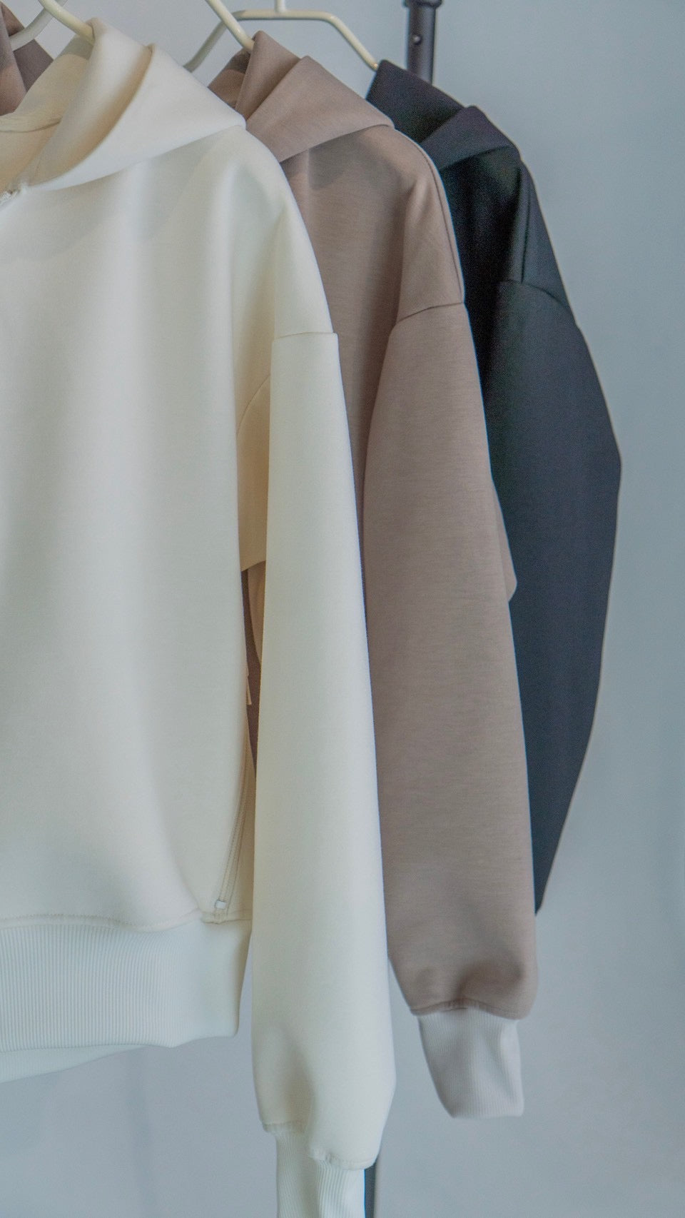 レディースパーカー　White