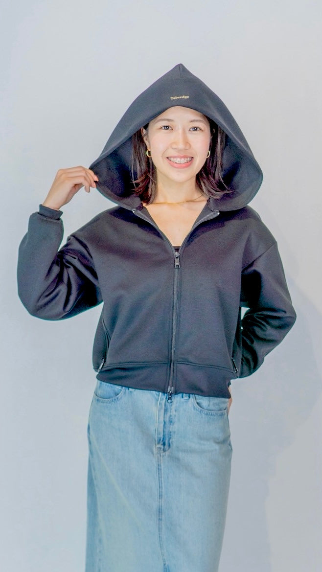 レディースパーカー　Black