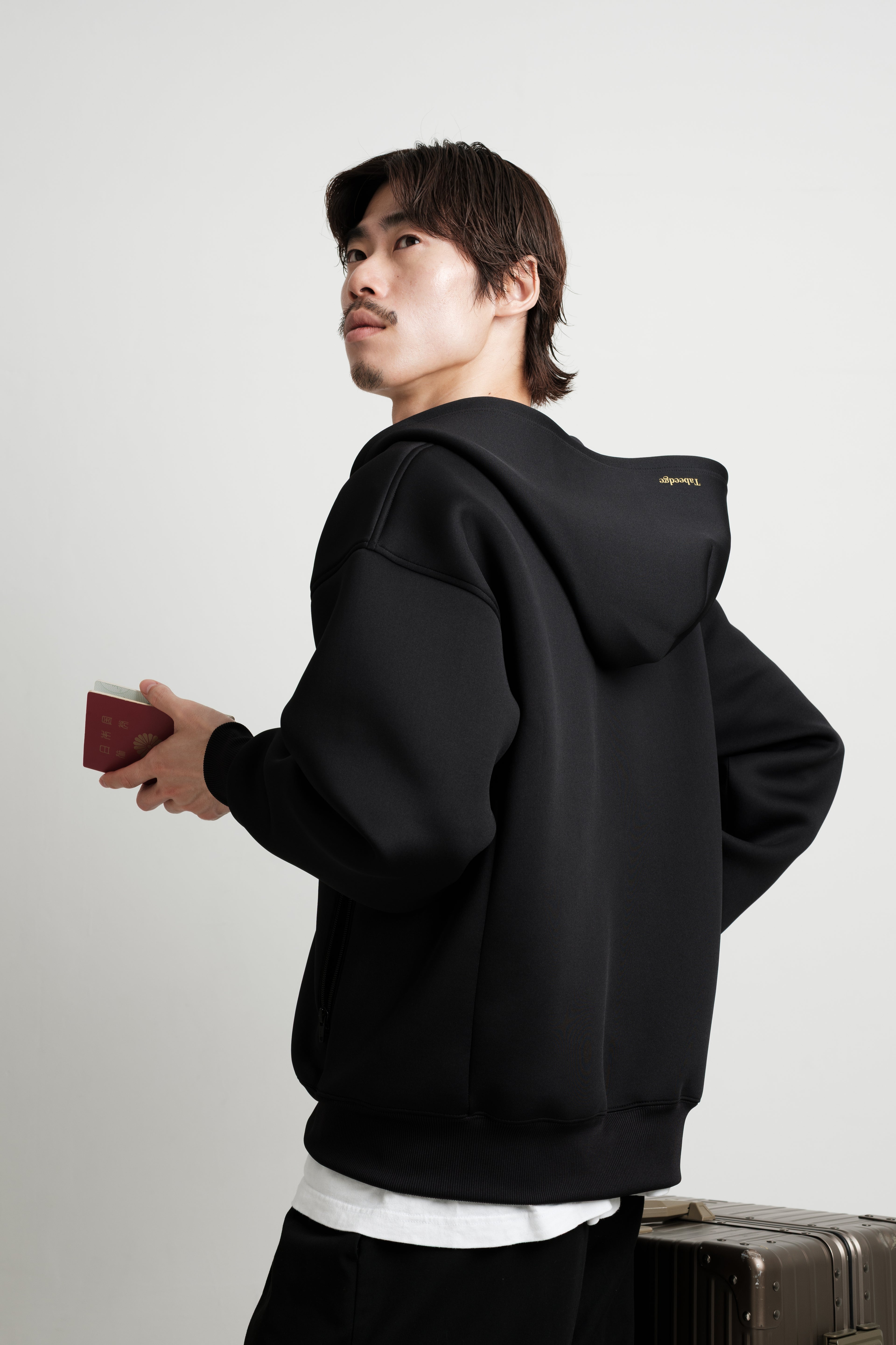 メンズパーカー　Black