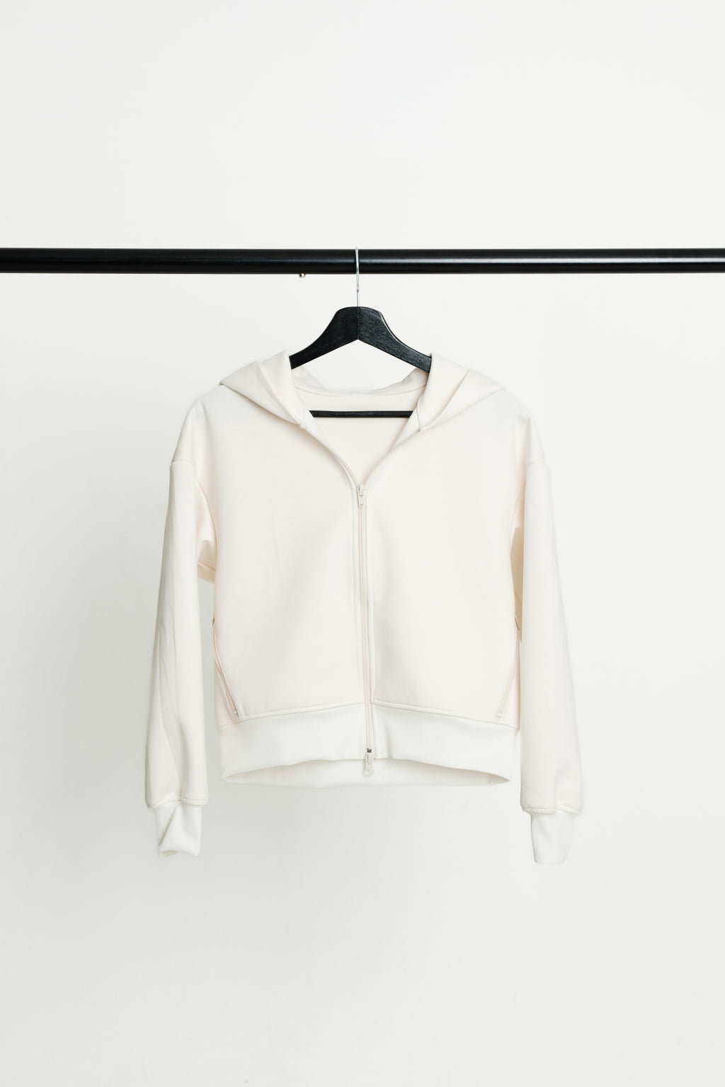 レディースパーカー　White