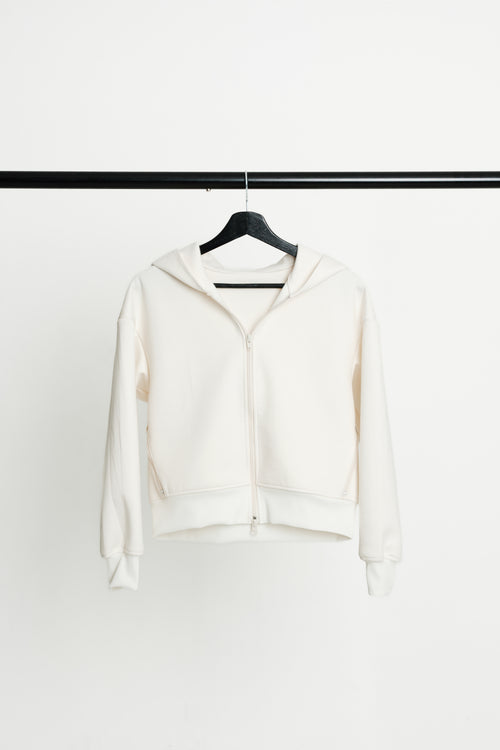 レディースパーカー　White